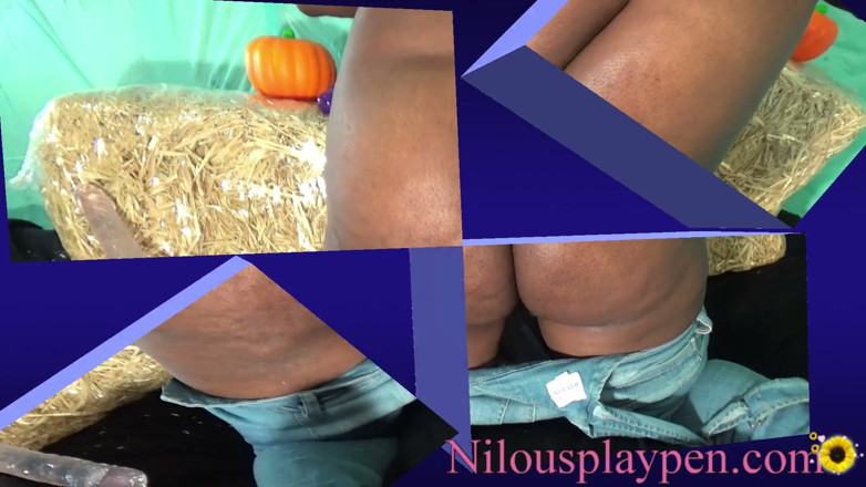 Nilou's Play Pen: Çiftlik kızı iki - götte anal dildo: nilou