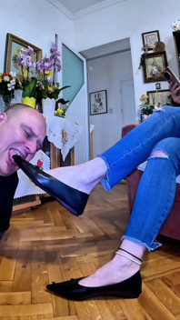 No Questions. Shoe Worship Domination on Your Knees. 