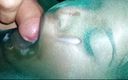 Nylon Xtreme: Muie în înveliș cu cap verde din nailon