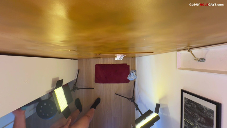 GLORYHOLEGAYS: Cock Ring Gloryhole - Hard as Rock and Dripping Until Explosive...