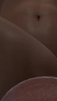 La gigantessa Futa si masturba su una piccola ragazza pixie
