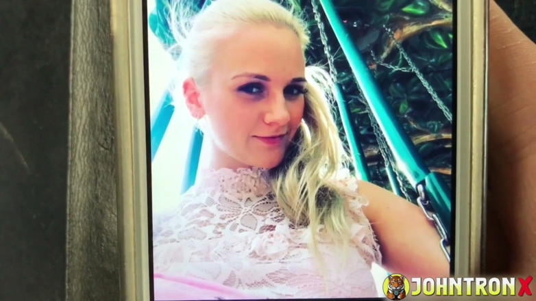 John Tron X: Johntronx - Russian Blonde Babe Showers Before and After Sex