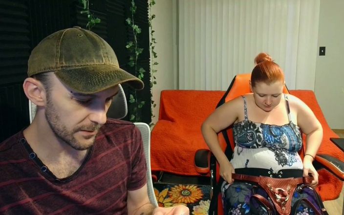 Sin Spice by Sophia Sinclair and Jasper Spice: Sikelob BBW SSBBW strap on dildo Imbracatura unboxing e clip...