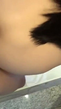 나를 촬영하는 이유 - 검은 머리와 수줍은 자연 G 컵 미녀 질싸 마무리