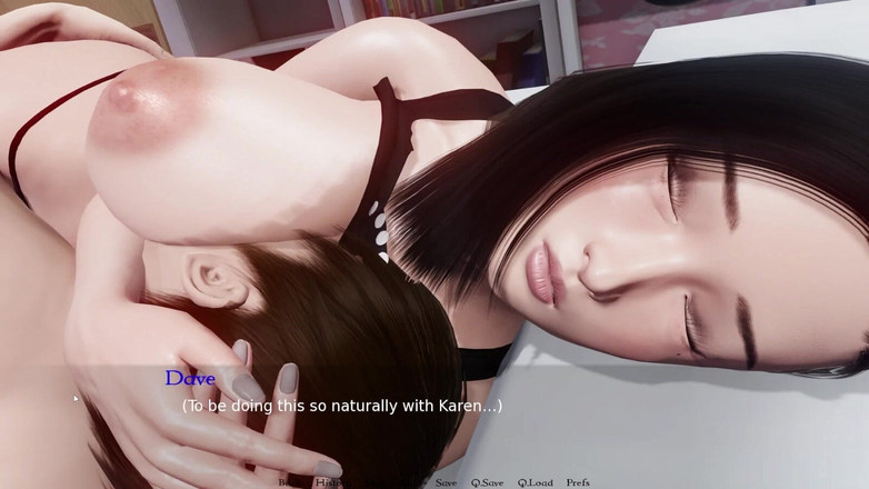 Studio-77: 3D 巨乳熟女被欲望束缚动画游戏