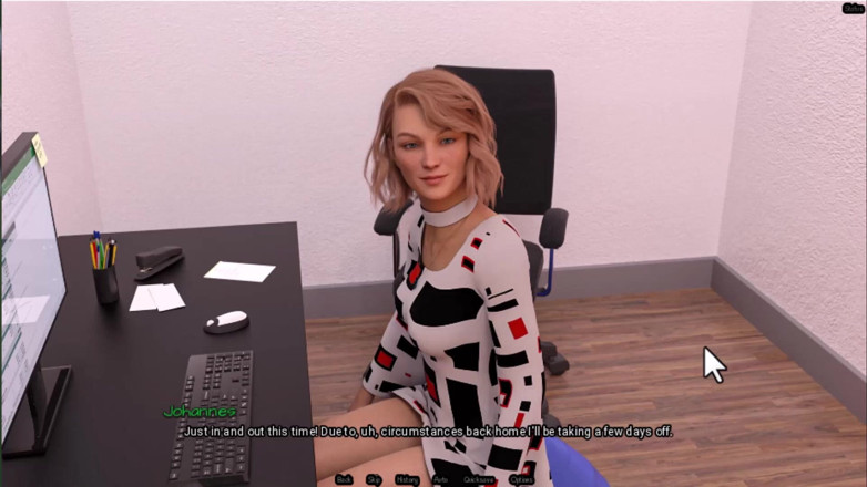 Johannes Gaming: Radiant n° 12, Alison est assise sur ma bite