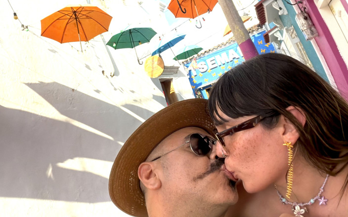 Daddy and Asuka: Plezier hebben in Cartagena, vooral eenmaal terug in de hotelkamer...
