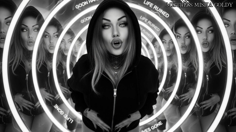 Goddess Misha Goldy: Prohrajte každý ze svých 9 životů goonů pro mě