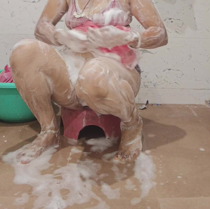 Priya hot 77: Priya Bhabi gorący pokaz kąpieli