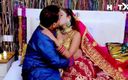 Indianxxx nude: Echte Indische Desi-bruid hard geneukt in poesje en kont op...