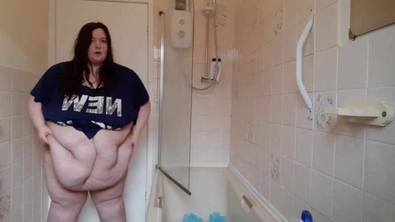 SSBBWLadyBrads: Ssbbw buik en lichaam schudden