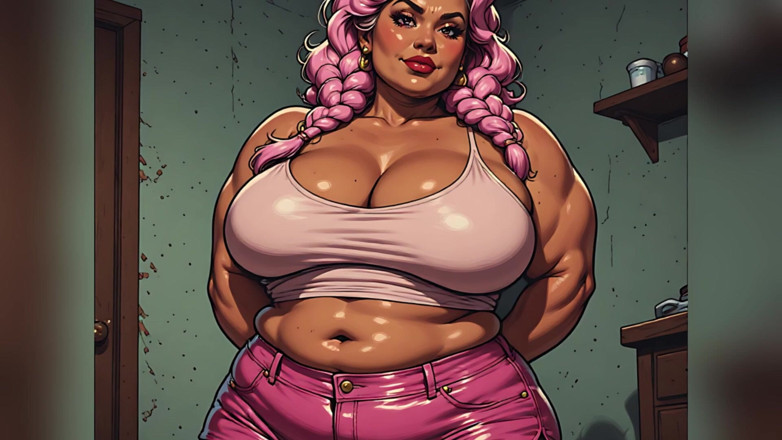AI Porn: Bombasses muscleuses, art