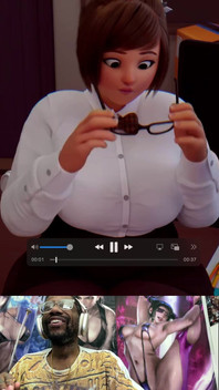 Big Huge Gigantic Breast Ass Mei Gets a Nice Milky Hand Massage From a Delicate Gooner