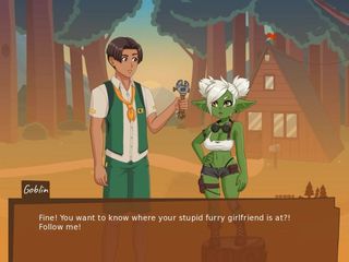 LoveSkySan69Real: Camp Mourning Wood - Del 21 - Hentai Goblin Girl av Loveskysanhentai