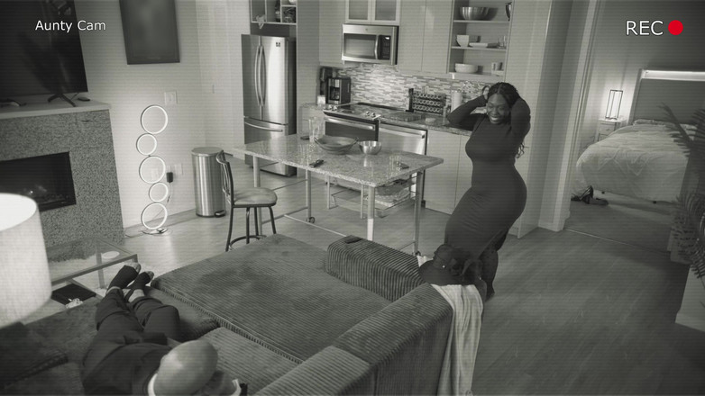 Dark Wet Dreemz: 在安全摄像头上拍到阿姨啪