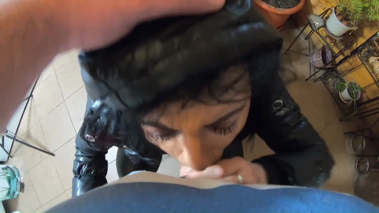 MilfyCalla: Preview-milfycalla- a Lot of Cum on My Black Down Jacket...