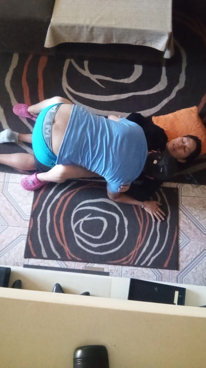 jo69sensualidadyplacer: Schnell mit meiner stiefmutter im wohnzimmer