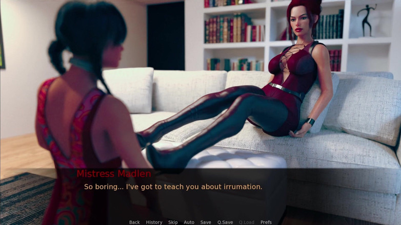 Femboy Maaya: A Slave Is Not Allowed to Fuck His Mistress _ Interracial...