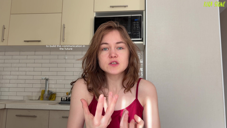 Kira Stone: Sei venuto da un pene? Sei venuto dalla lingua? È venuta...