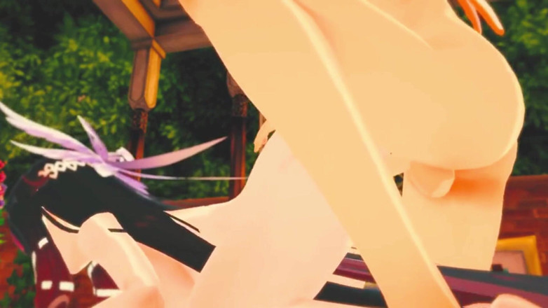 NSFWOtaku: Impak Genshin - Adegan seks tegar Columbina dengan Aether - Animasi Hentai 3D