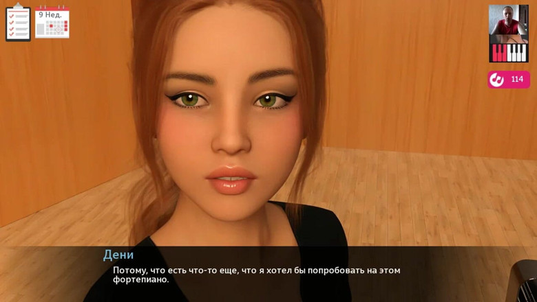 3DXXXTEEN2 Cartoon: Sexo com uma namorada fofa no piano - 3D porn - sexo cartoon