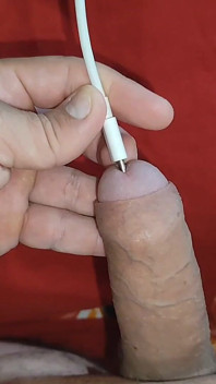 Applying Small Shocks Inside the Dick.