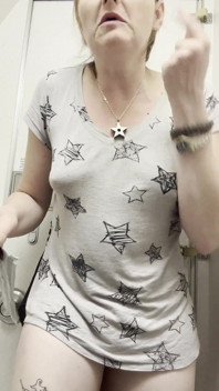 After a Massive Piss on a Plane Which Goes All Over My Butt N Thigh, I Get My Boobs N Bush Out to Freshen up N Clean My Teeth