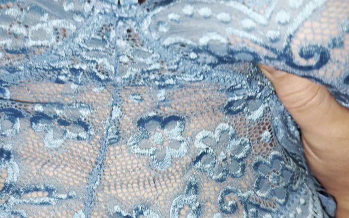 Samantha Plum: Samantha la bbw nella sua lingerie blu viene scopata