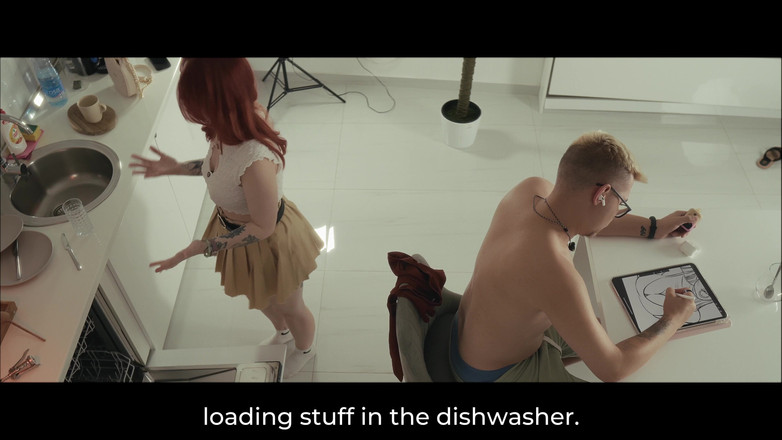 Toma Mur: Step Mom Stuck in Dishwasher! Must Step Son Fuck Her?