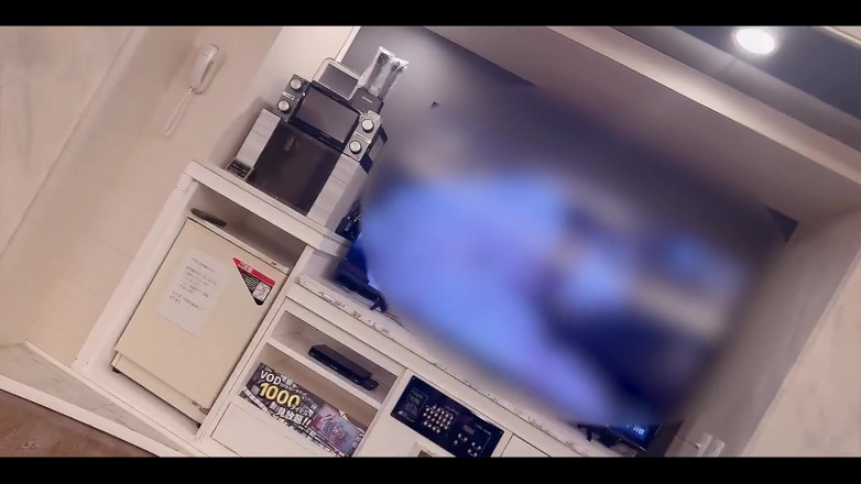 BabyYurin: Masturbating on a Large TV Using a Life-size Cute Masturbator
