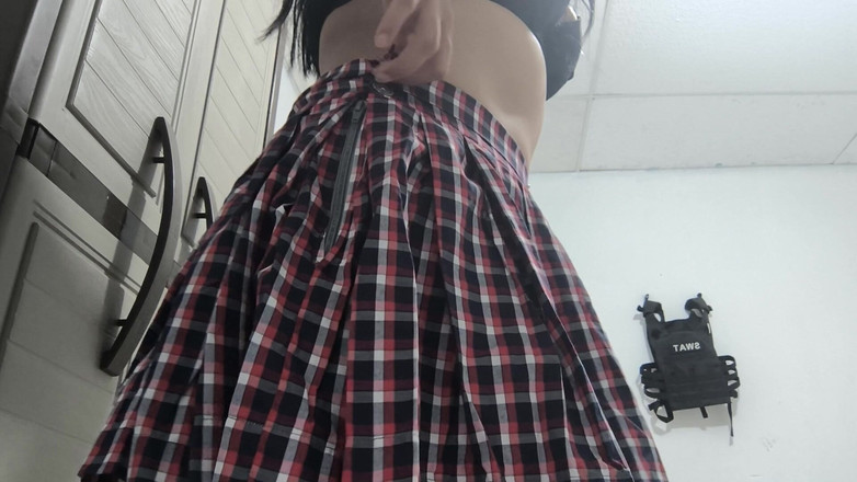 NEGRITA SEXY: Sie hat etwas anormales in ihrer vagina!! ein seltsamer Klumpen...