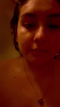 Pregnant Washing My Titties in the Shower