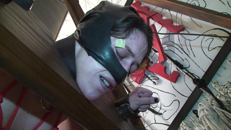 Lucky Perverts: Kinky mistress torments her sub's pussy and tits