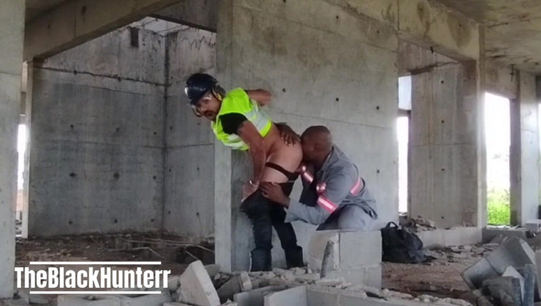 TheBlacKHunterr: Zi de sărbătoare și muncitori care fac sex în construcții