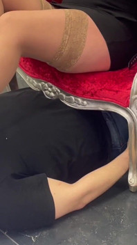 Velvet Throne Part 1: High Heels Licking - Obey Valerias Feet