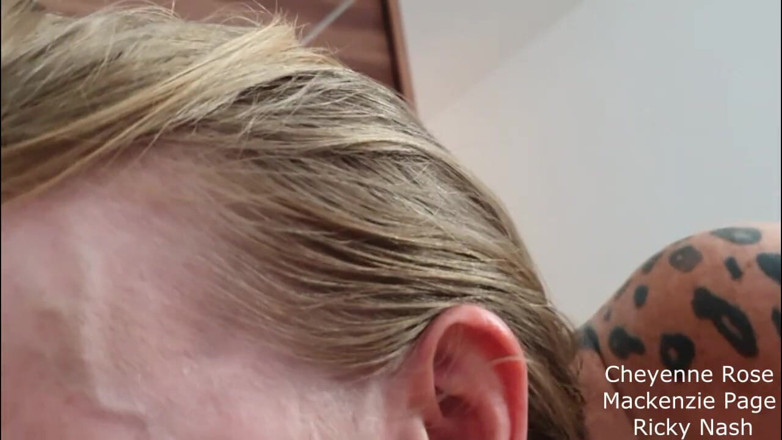 Cheyenne Rose 80: Duplo boquete e facial