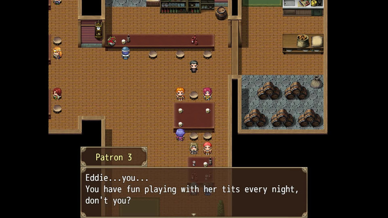 Dirty GamesXxX: Esposa compartida Shelly: su esposa trabaja en su taberna como...