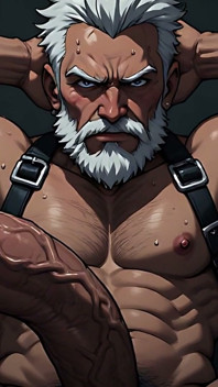 Gritty Kinky Hunk Art