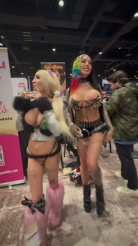 Showing Ass at the Event