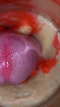 Camera Deep Inside Tight Pussy Captures Huge Cum Explosion 4K