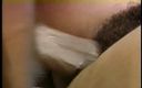 Hot and Wet: Unshaven black chick gets fucked in her hairy hole