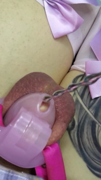 Femboy Sounding in Chastity