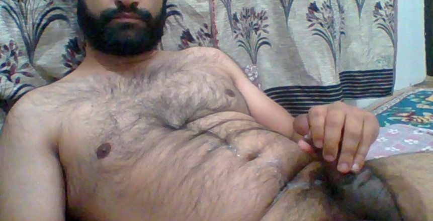 BibearXXX: Bibearxxx дрочит хуй
