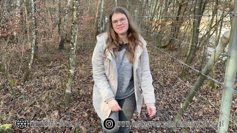 Lina Love: Teen Đức 18 tuổi lần đầu tiên thổi kèn ngoài trời