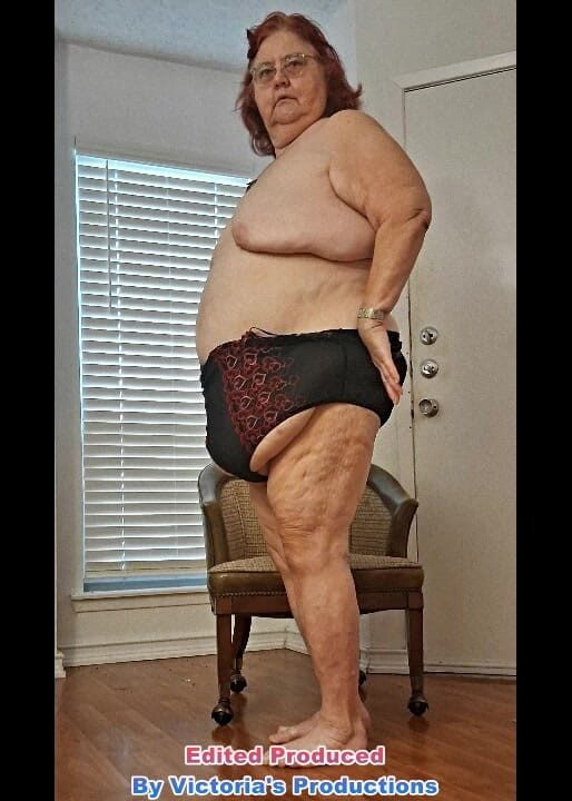 BBW nurse Vicki adventures with friends: BBW Mature Redhead Nurse Vicki Models Lingerie