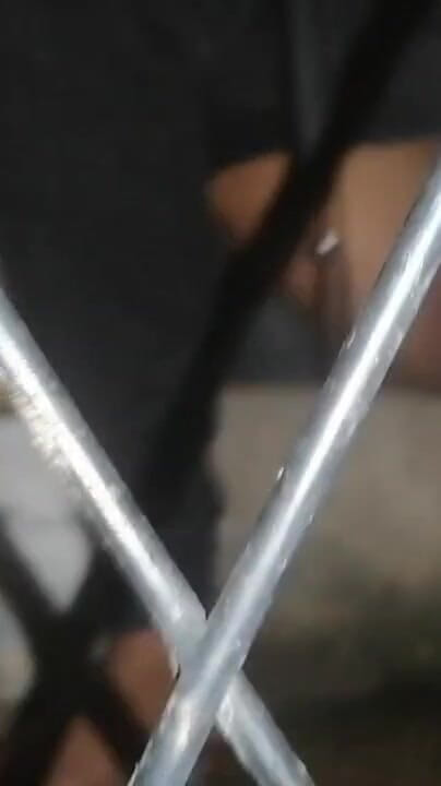 Tina Baby: Found an Old Desi Woman Peeing Under Staircase and Punished