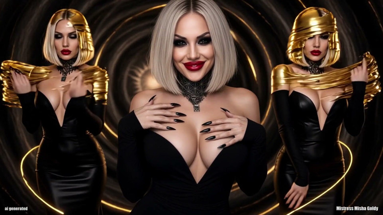 Goddess Misha Goldy: Doppia bocca la sfida impossibile di Goon