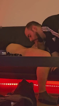 Straight Bald Guy Convinced After Helping Him Out