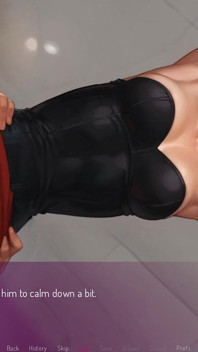 Mila Ai - Liz Got Horny When She Saw the Handsome Security Guard - Addont - by Porn Game 4u