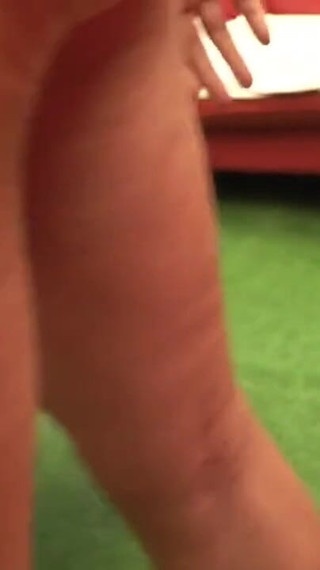 Thumbnail of Blonde and Brunette Babes Gangbang with Eight Guys